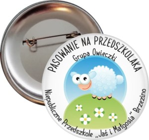 g3669 Pasowanie na Przedszkolaka - Grupa Owieczki - przypinka 56mm.jpg