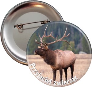g4815 Przypinka Przyjaciel zwierząt Jeleń.jpg