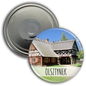Magnes okrągły 56mm | Olsztynek | Skansen