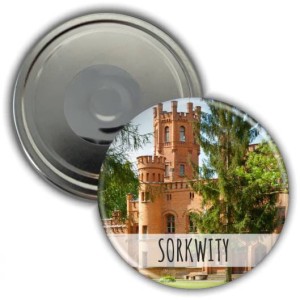 Magnes okrągły 56mm | Sorkwity | Pałac w Sorkwitach