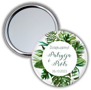 Green Leaves - lusterko 56mm 