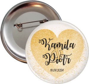 g3286 Gold Heart - weselna przypinka 56mm.jpg