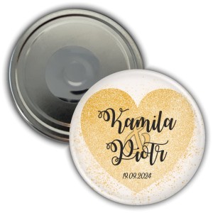 g3286m Gold Heart - weselny magnes 56mm.jpg