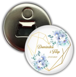 g3297mo Błękitne serce - magnes weselny z otwieraczem 56mm.jpg