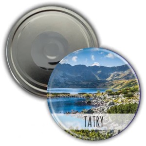 Magnes okrągły 56mm | Tatry | Dolina Pięciu Stawów