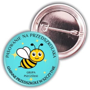 g10133 Pasowanie na przedszkolaka- grupa pszczółki - przypinka 37mm.jpg