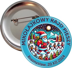 g9818 Mikołajkowy Rajd Pieszy - przypinka 56mm.jpg