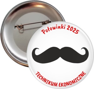 Połowinki Ekonomisty  - Przypinka 56 mm