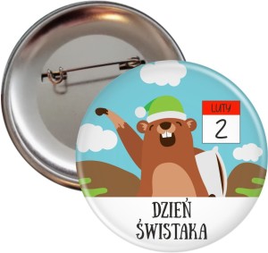 g2936 Przewidywanie wiosny - Dzień Świstaka - przypinka 56mm.jpg