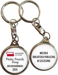 g10825 Narodowe Czytanie 2025 - Utwory Jana Kochanowskiego - brelok dwustronny.jpg