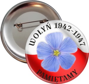 g9038 Patriotyczna przypinka Wołyń – hołd ofiarom - 56mm.jpg
