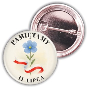 g9043 Przypinka patriotyczna Wołyń – Pamiętamy 11 lipca - 37mm.jpg