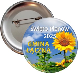 Święto Plonów - Słoneczniki - przypinka 56mm