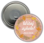 Wrzesień w szkole - magnes na rozpoczęcie roku szkolnego - 56mm