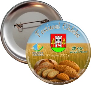  Festiwal Chleba - przypinka 56mm