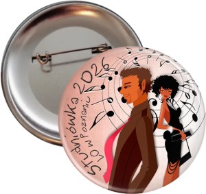 Taneczna Studniówka - Przypinka 56mm