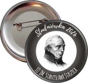 Studniówka w LO im. Stanisława Staszica - Przypinka 56mm