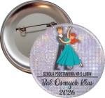 Taneczny Bal Ósmych Klas - Przypinka 56mm