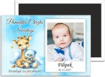 Personalizowany upominek na Chrzest Święty - magnes 78x53mm ze zdjęciem