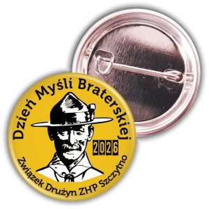  Dzień Myśli Braterskiej - 22 lutego - Przypinka 37mm