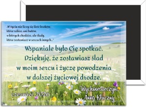 g7810 Magnes z cytatem- upominek na zakończenie szkoły 78x53mm.jpg