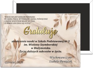 g7814 Gratuluję ukończenia nauki - magnes od wychowawcy - 78x53mm.jpg