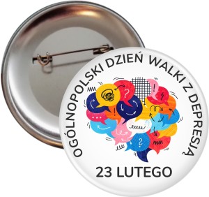 g11332 Przypinka 56 mm – Ogólnopolski Dzień Walki z Depresją (23 lutego).jpg