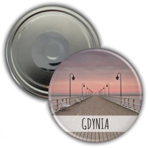 Gdynia - Molo - magnes 56mm
