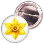 Żonkil - Powstanie w getcie warszawskim - przypinka 37 mm