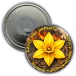 Rocznica wybuchu Powstania w getcie warszawskim - magnes 56 mm