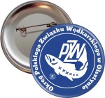Okręg PZW - przypinka 56mm 
