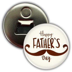 Happy FATHER'S Day - magnes z otwieraczem 56mm