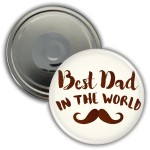 Best Dad In The World - magnes 56mm