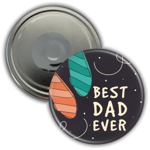 g6512 Best Dad Ever - magnes 56mm na Dzień Ojca.jpg