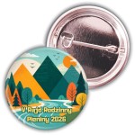 Rajd Rodzinny - Pieniny - przypinka 37mm