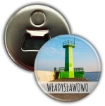 Władysławowo - Portowa Latarnia - magnes z otwieraczem 56mm