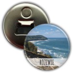 Rozewie - Widok na plażę - magnes z otwieraczem 56mm