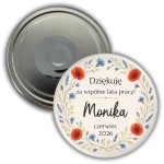 Dziękuję za wspólne lata pracy - magnes 56mm