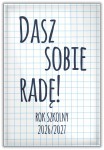 Dasz radę - magnes prostokątny na rozpoczęcie roku szkolnego