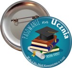 Pasowanie na ucznia - przypinka 56mm