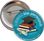 Ślubowanie klas pierwszych - przypinka 56mm