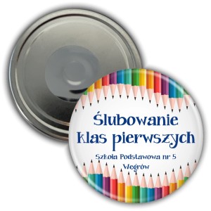 Ślubowanie Pierwszaka - magnes szkolny 56mm