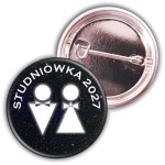 Kosmiczna Studniówka - Przypinka 37mm - SZYBKA WYSYŁKA