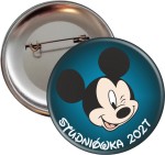 Myszka Miki - Przypinka na Studniówkę - 56mm - SZYBKA WYSYŁKA