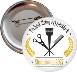 sa1864 Classic hairdressing - Studniówka - Przypinka 56mm.jpg