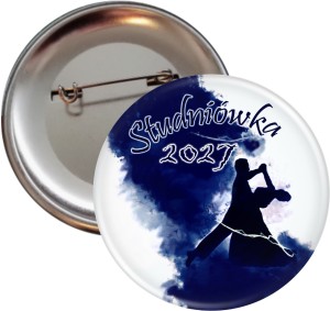 Elektryczna Studniówka - Przypinka 56mm