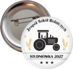 Studniówka u Rolników - Przypinka 56mm