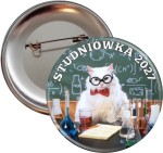 Studniówka u Chemików - Przypinka 56mm