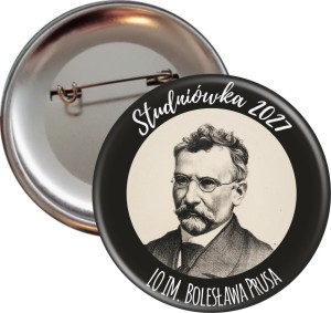 Studniówka w LO im. Bolesława Prusa - Przypinka 56mm
