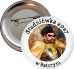 Batory Thug life - Studniówka - Przypinka 56mm